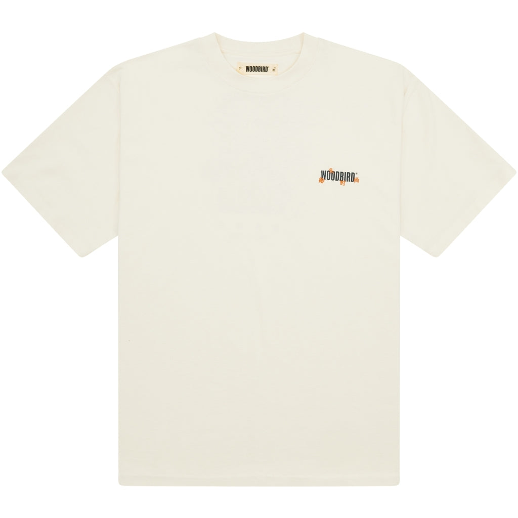 WOODBIRD | ESCAPE TEE - OFF WHITE