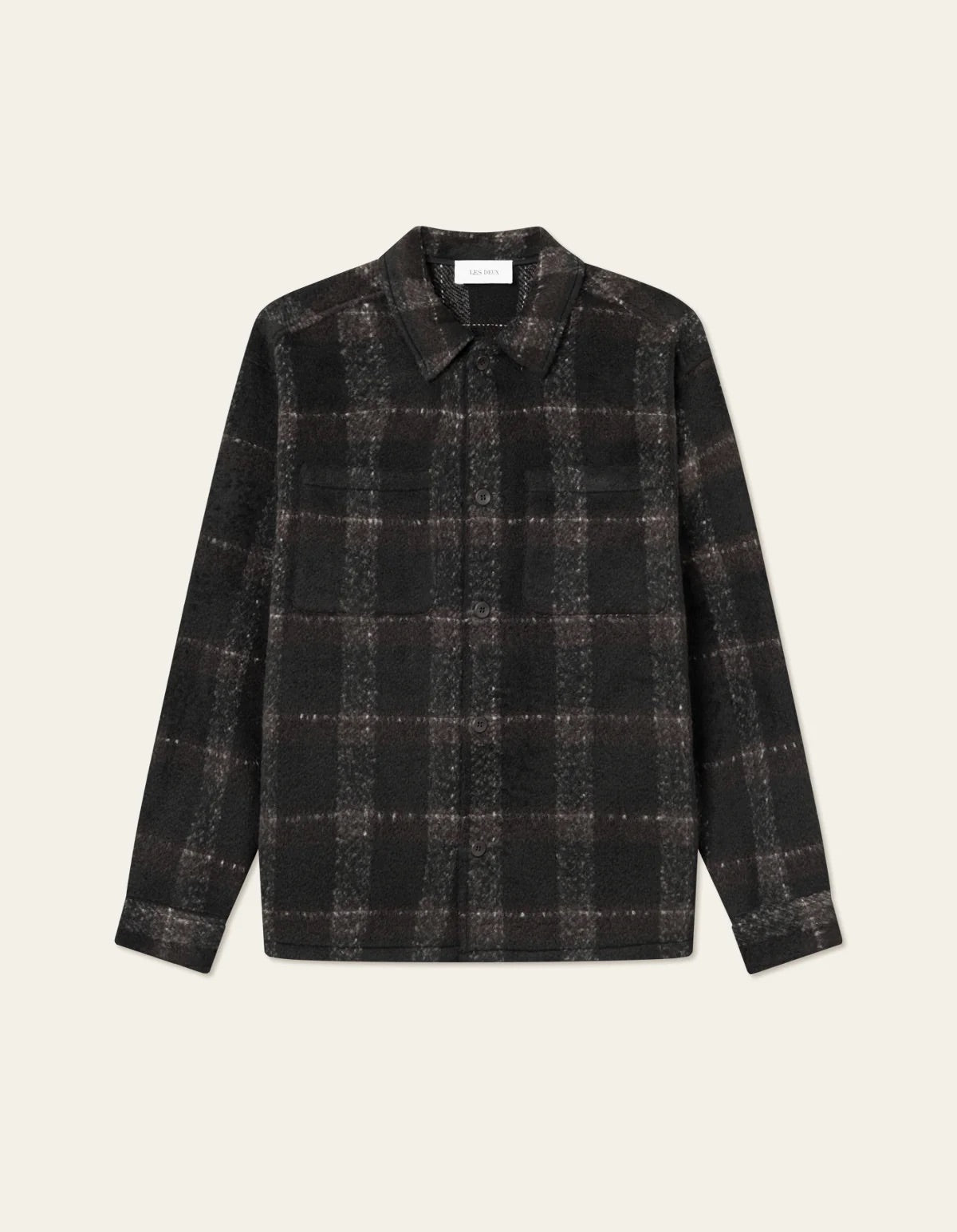 LES DEUX | JAYCE OVERSHIRT 2.0 - BLACK