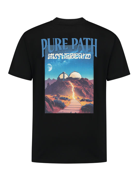 PURE PATH | Sutherland Observatory T-Shirt -Black