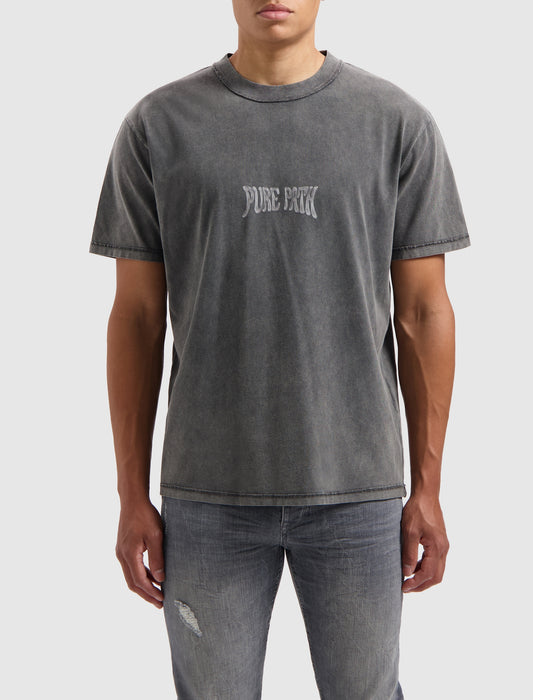 PURE PATH | Liquid Metal Acid T-Shirt - Acid