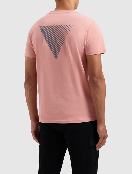 PURE PATH | Essential Logo T-Shirt - Dark Peach