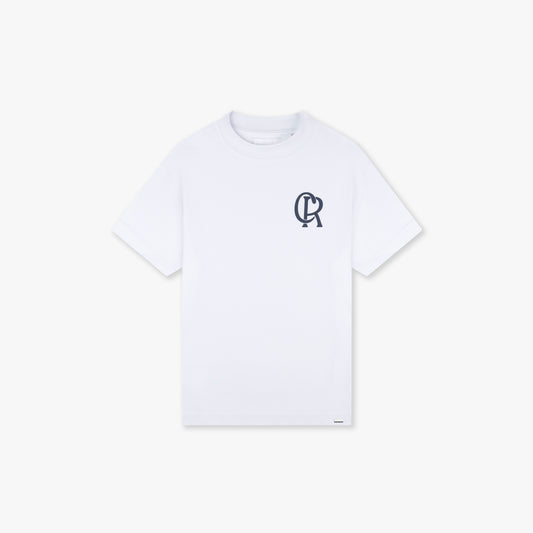 CROYEZ | INITIALS T-SHIRT - WHITE