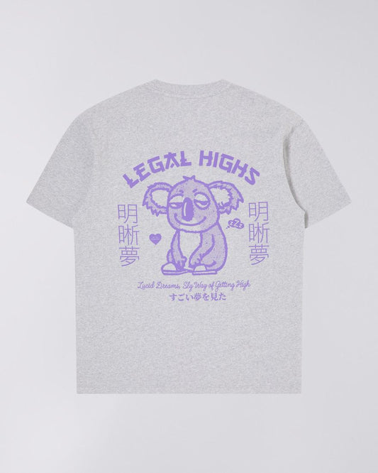 EDWIN | LEGAL HIGH TEE - GREY MEL