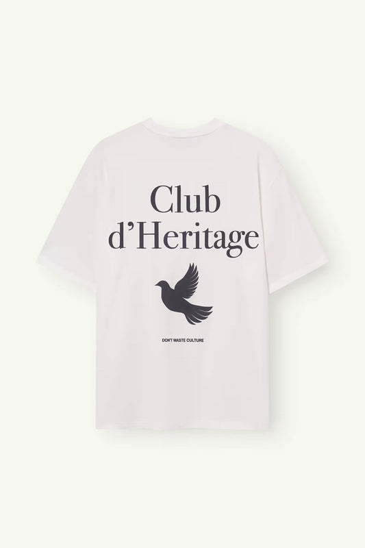 DON'T WASTE CULTURE | HANNELORE T-SHIRT - WHITE